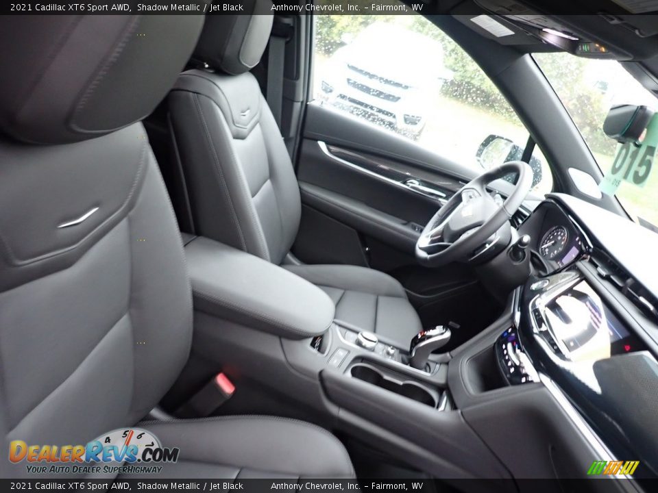 2021 Cadillac XT6 Sport AWD Shadow Metallic / Jet Black Photo #8