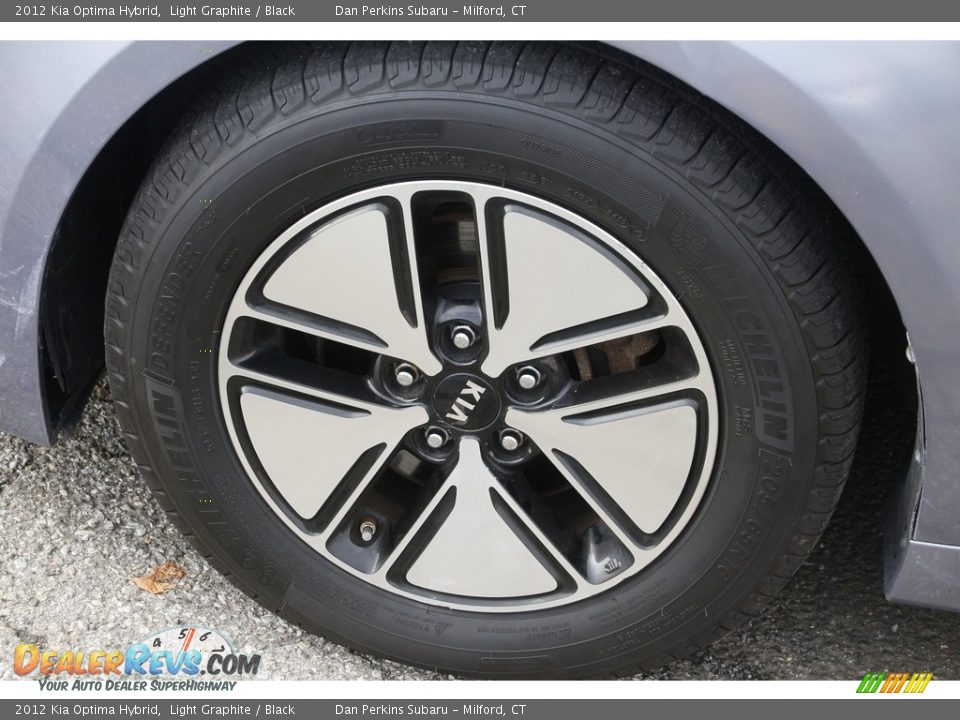 2012 Kia Optima Hybrid Light Graphite / Black Photo #20