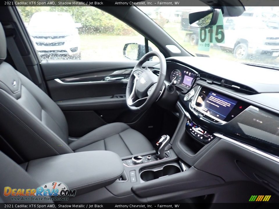 2021 Cadillac XT6 Sport AWD Shadow Metallic / Jet Black Photo #9