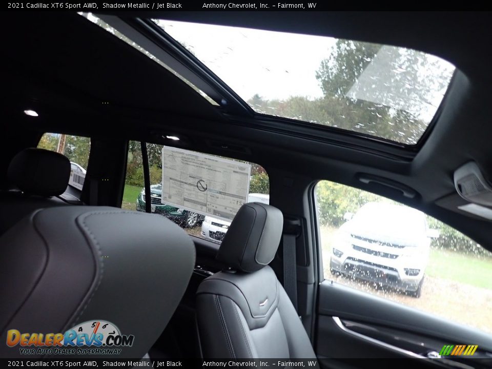 2021 Cadillac XT6 Sport AWD Shadow Metallic / Jet Black Photo #10