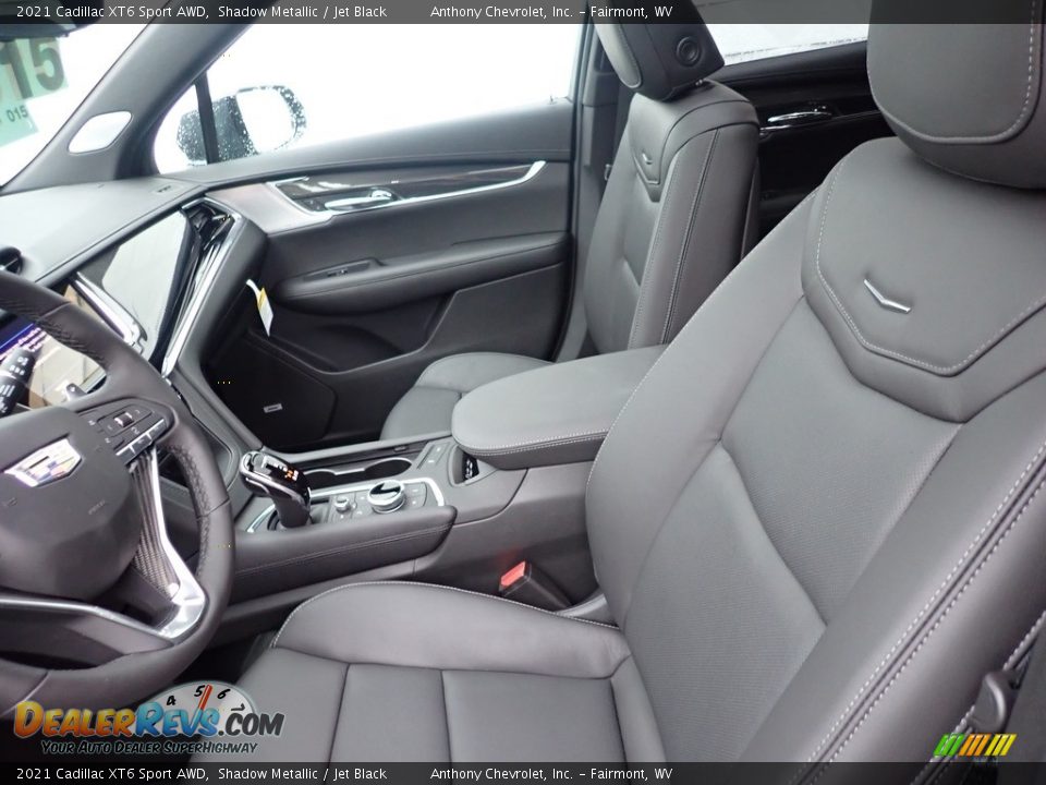 2021 Cadillac XT6 Sport AWD Shadow Metallic / Jet Black Photo #12