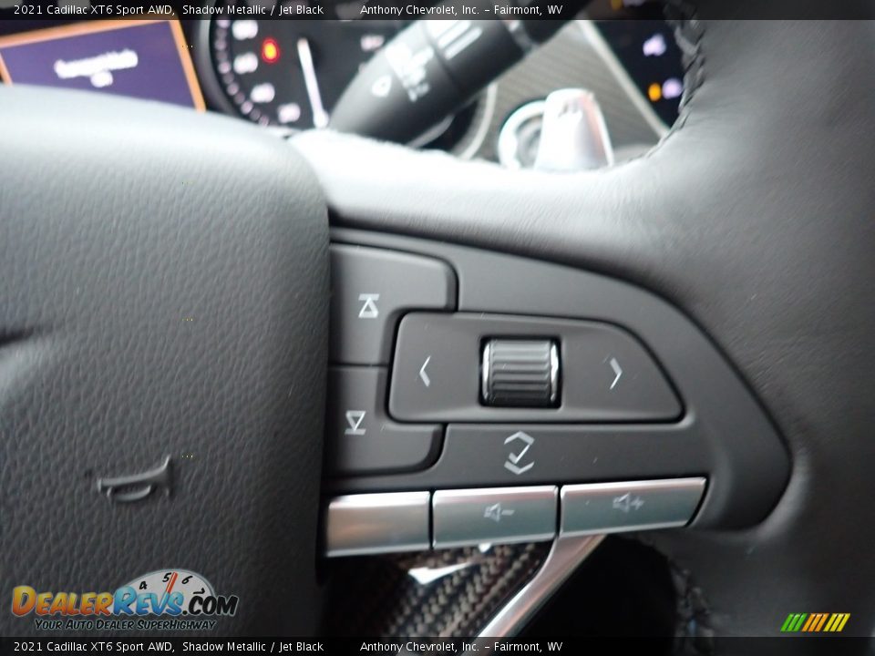 2021 Cadillac XT6 Sport AWD Shadow Metallic / Jet Black Photo #16