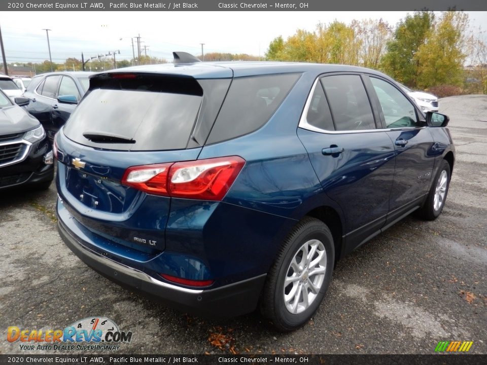 2020 Chevrolet Equinox LT AWD Pacific Blue Metallic / Jet Black Photo #4