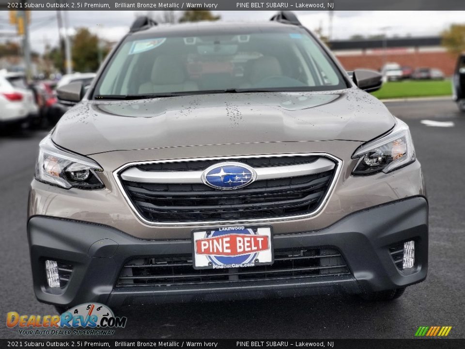 2021 Subaru Outback 2.5i Premium Brilliant Bronze Metallic / Warm Ivory Photo #3