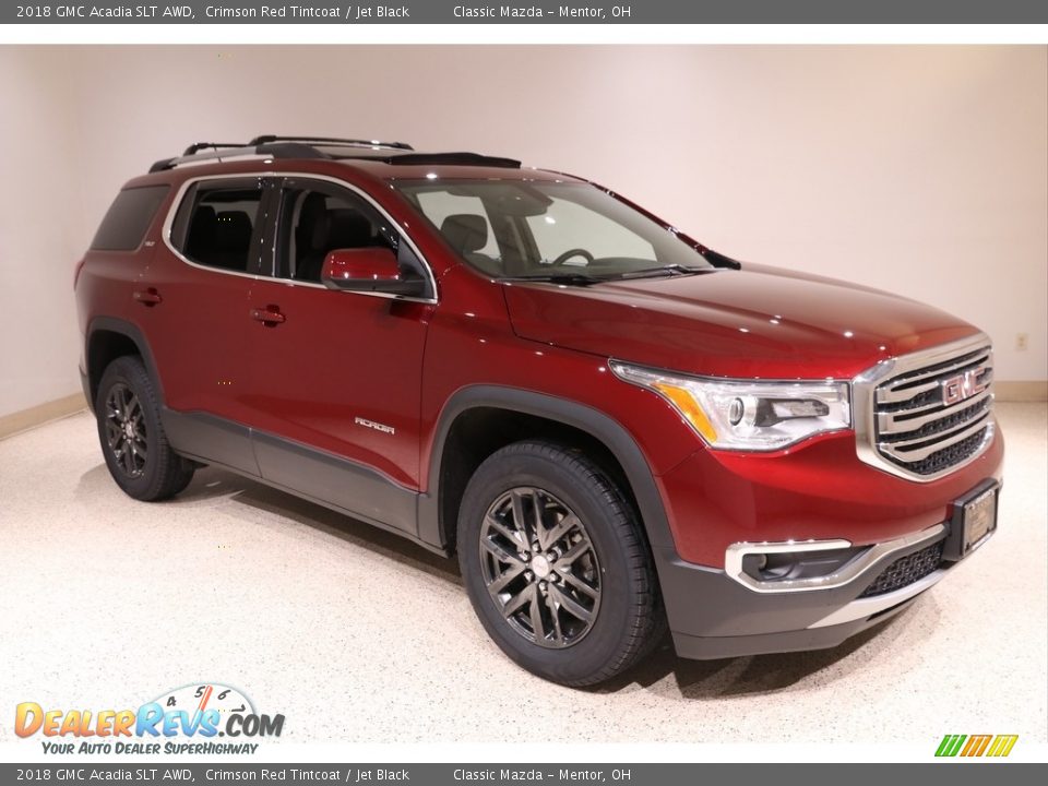 Front 3/4 View of 2018 GMC Acadia SLT AWD Photo #1