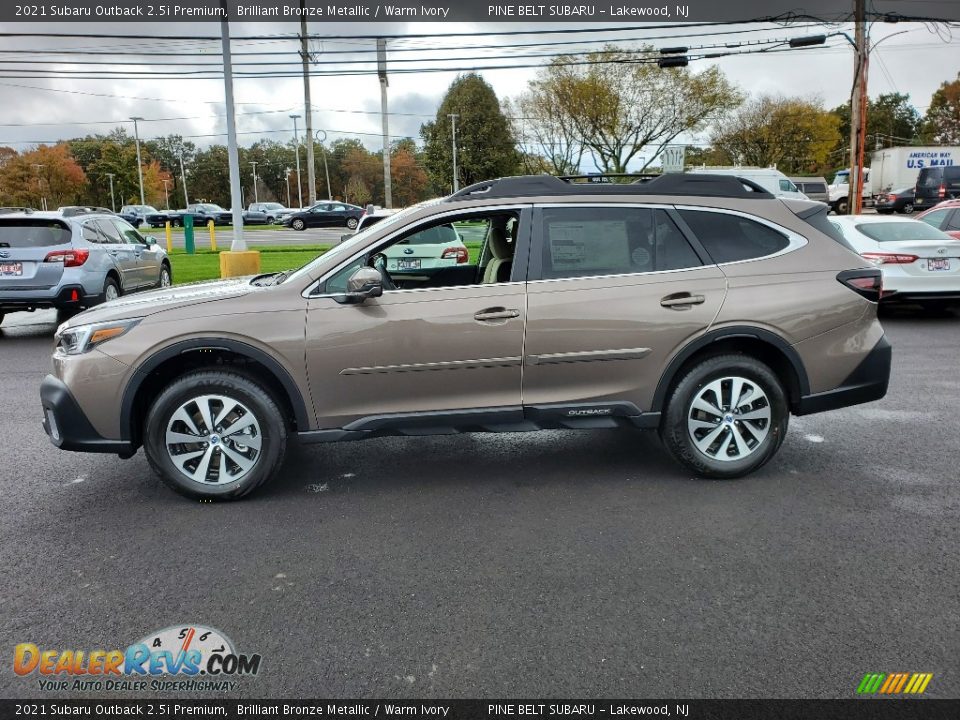 Brilliant Bronze Metallic 2021 Subaru Outback 2.5i Premium Photo #4