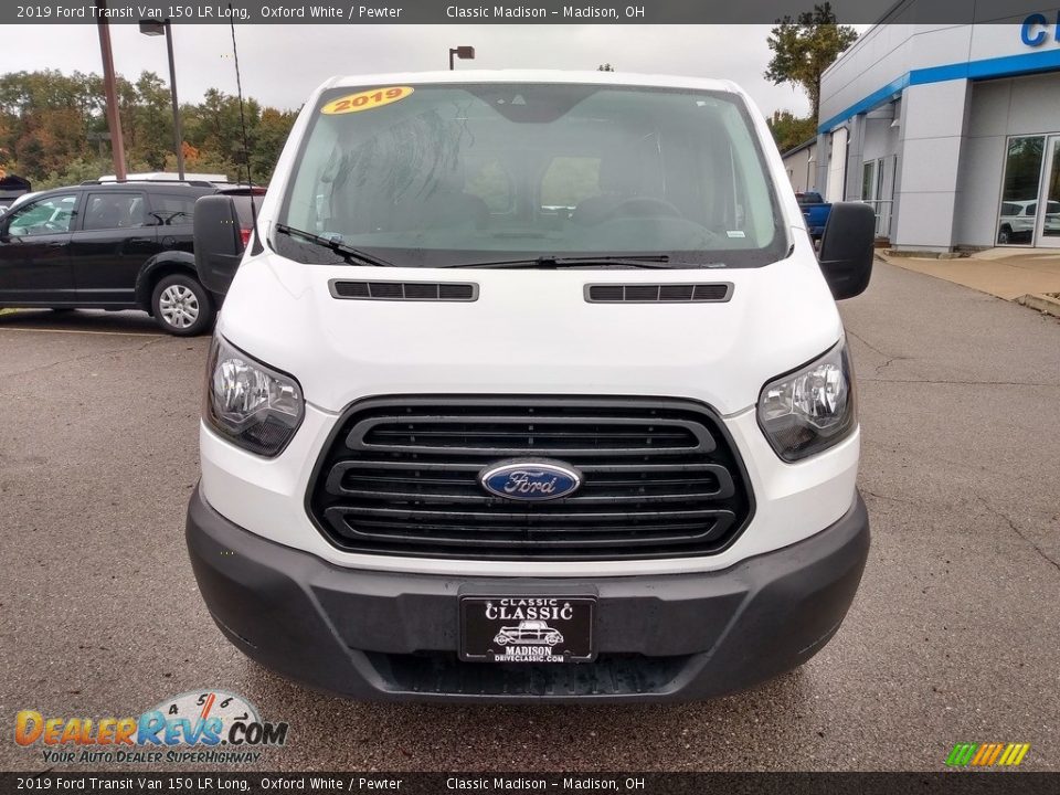 2019 Ford Transit Van 150 LR Long Oxford White / Pewter Photo #4