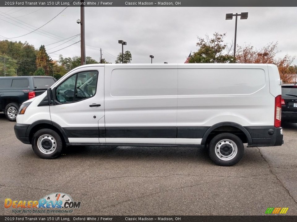 2019 Ford Transit Van 150 LR Long Oxford White / Pewter Photo #5