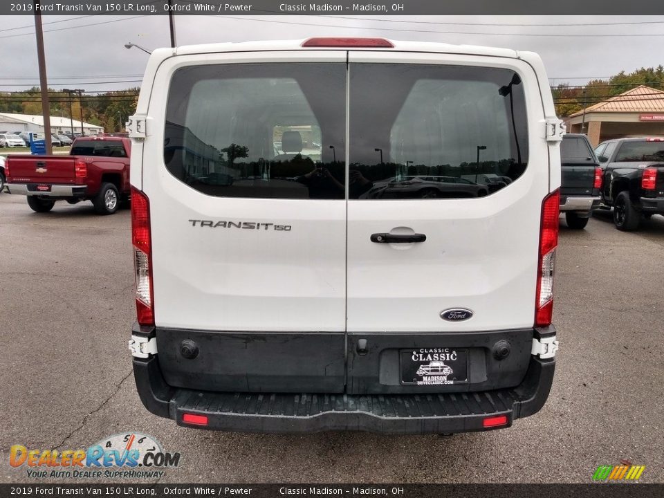 2019 Ford Transit Van 150 LR Long Oxford White / Pewter Photo #7