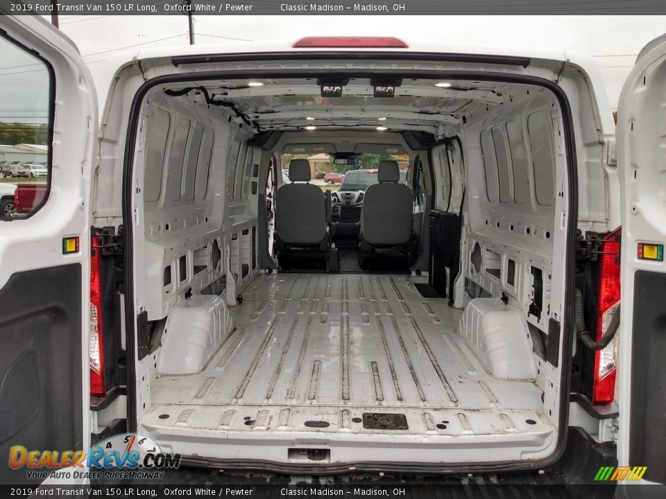 2019 Ford Transit Van 150 LR Long Oxford White / Pewter Photo #8