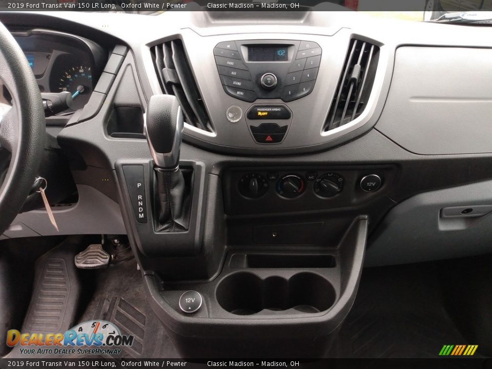 2019 Ford Transit Van 150 LR Long Oxford White / Pewter Photo #13