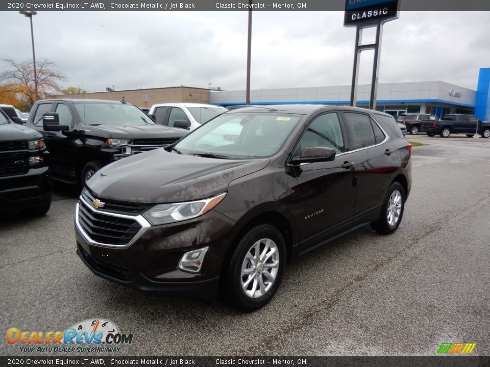 2020 Chevrolet Equinox LT AWD Chocolate Metallic / Jet Black Photo #1