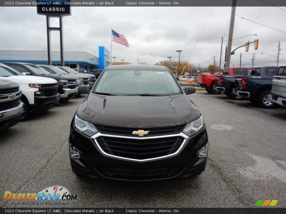 2020 Chevrolet Equinox LT AWD Chocolate Metallic / Jet Black Photo #2