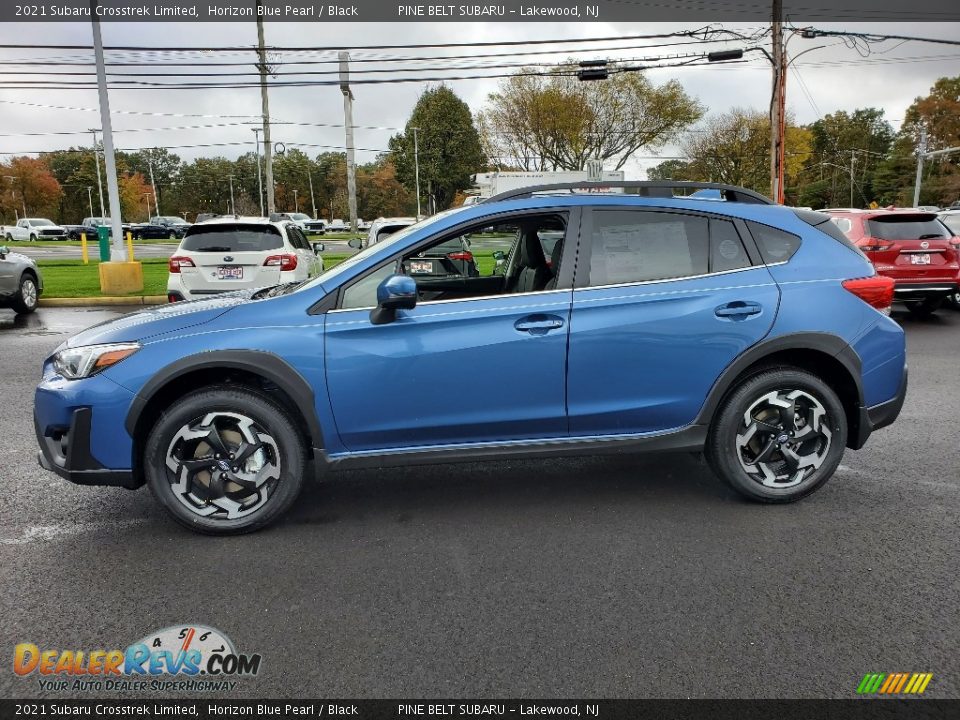 2021 Subaru Crosstrek Limited Horizon Blue Pearl / Black Photo #4