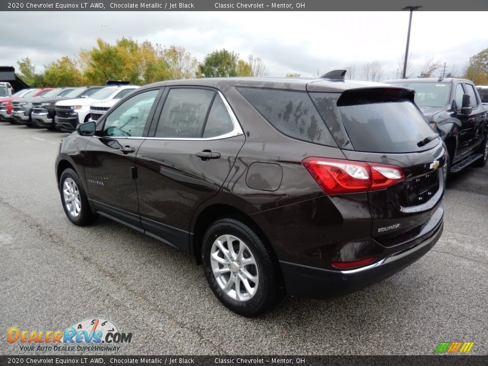 2020 Chevrolet Equinox LT AWD Chocolate Metallic / Jet Black Photo #5