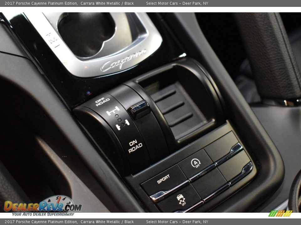 Controls of 2017 Porsche Cayenne Platinum Edition Photo #14