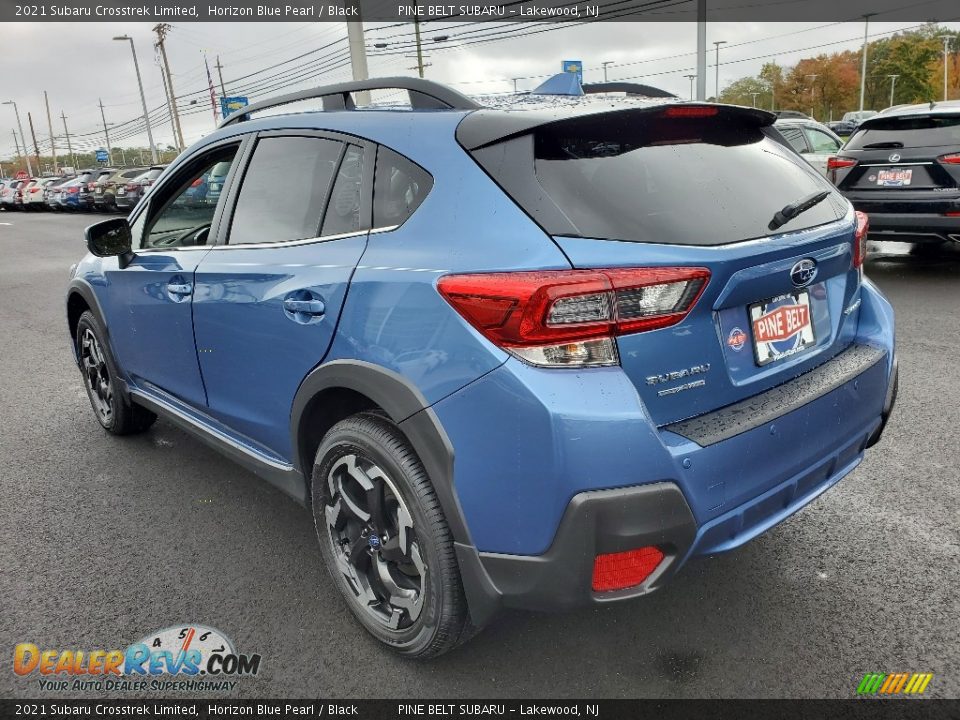 2021 Subaru Crosstrek Limited Horizon Blue Pearl / Black Photo #6