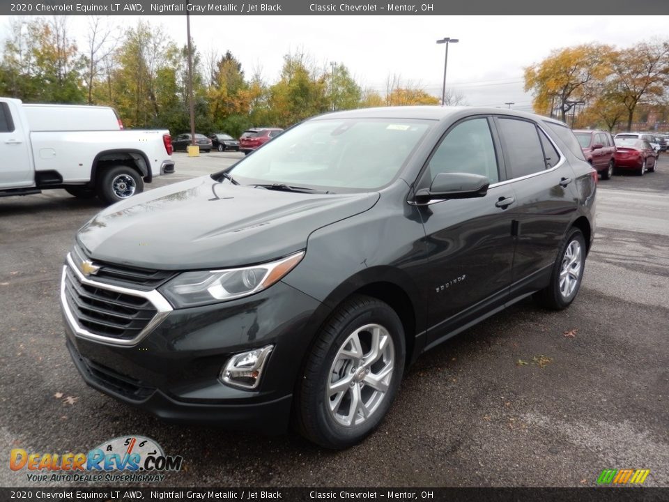 2020 Chevrolet Equinox LT AWD Nightfall Gray Metallic / Jet Black Photo #1