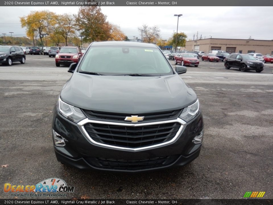 2020 Chevrolet Equinox LT AWD Nightfall Gray Metallic / Jet Black Photo #2
