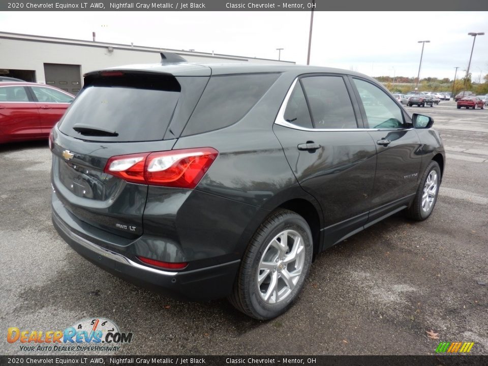 2020 Chevrolet Equinox LT AWD Nightfall Gray Metallic / Jet Black Photo #4