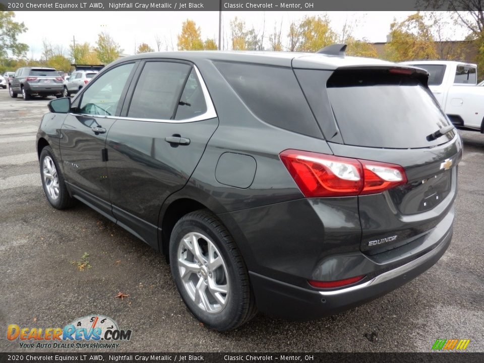 2020 Chevrolet Equinox LT AWD Nightfall Gray Metallic / Jet Black Photo #5
