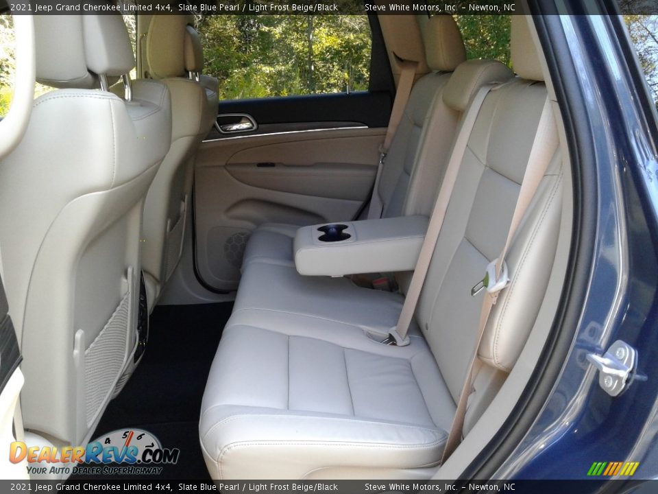 Rear Seat of 2021 Jeep Grand Cherokee Limited 4x4 Photo #13