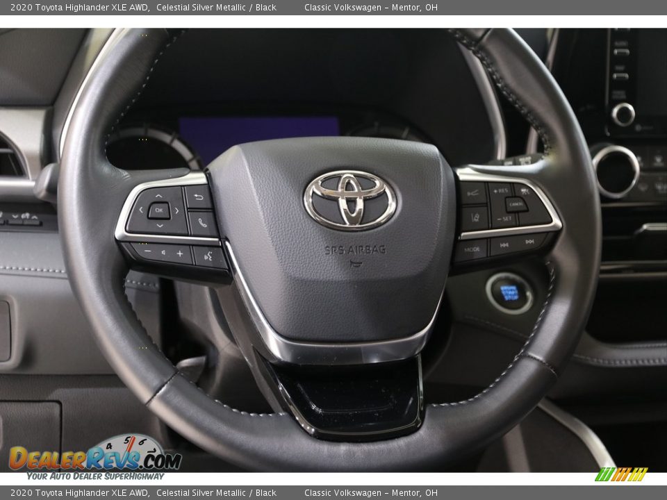 2020 Toyota Highlander XLE AWD Steering Wheel Photo #7