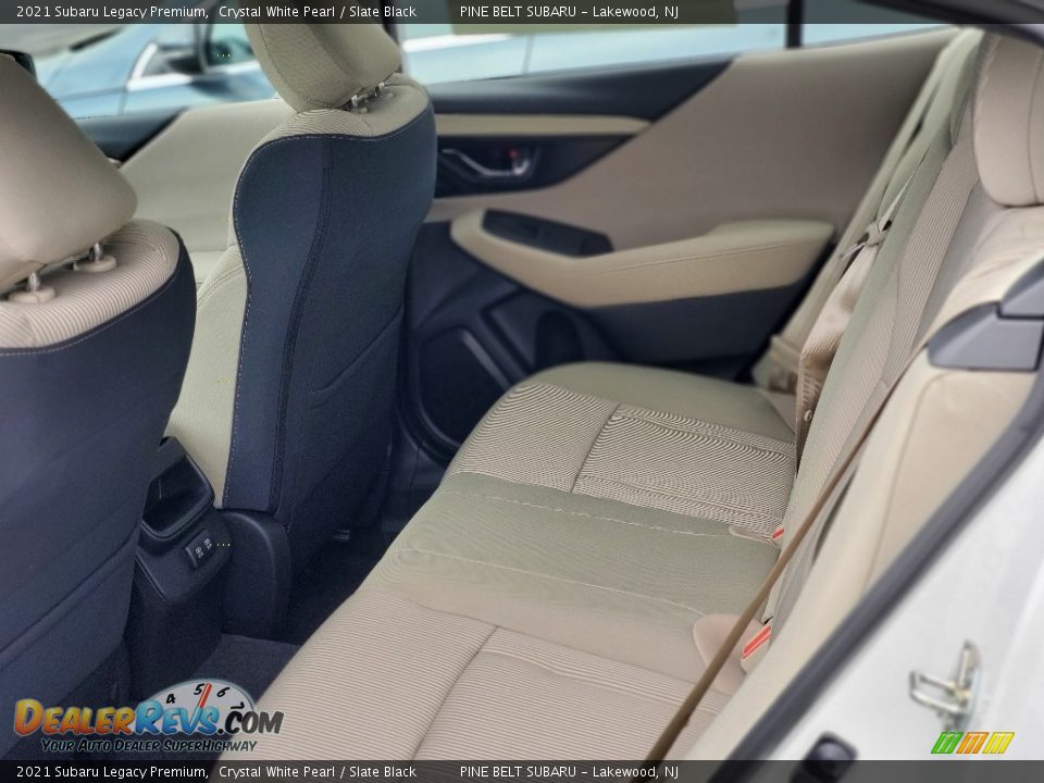 Rear Seat of 2021 Subaru Legacy Premium Photo #4