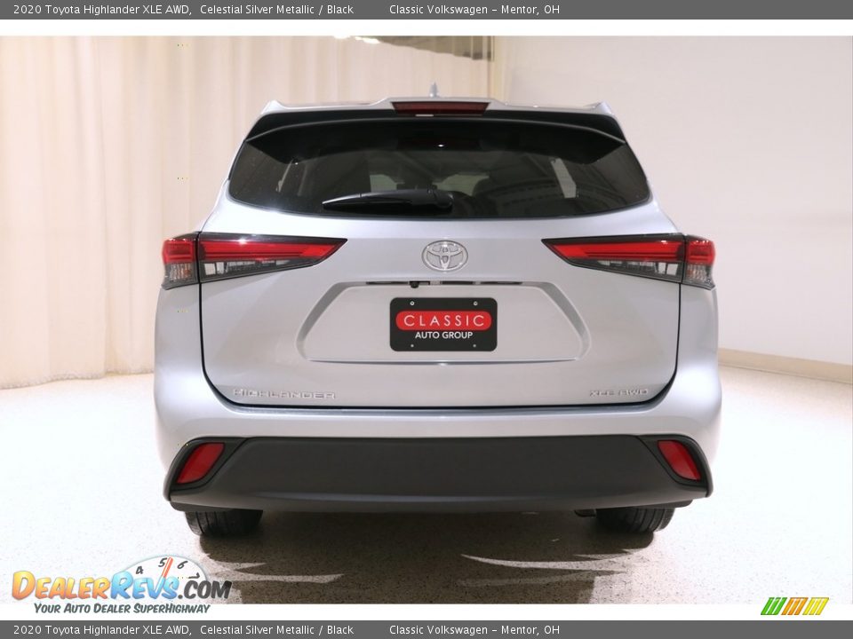 2020 Toyota Highlander XLE AWD Celestial Silver Metallic / Black Photo #18