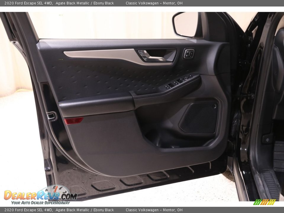 2020 Ford Escape SEL 4WD Agate Black Metallic / Ebony Black Photo #5