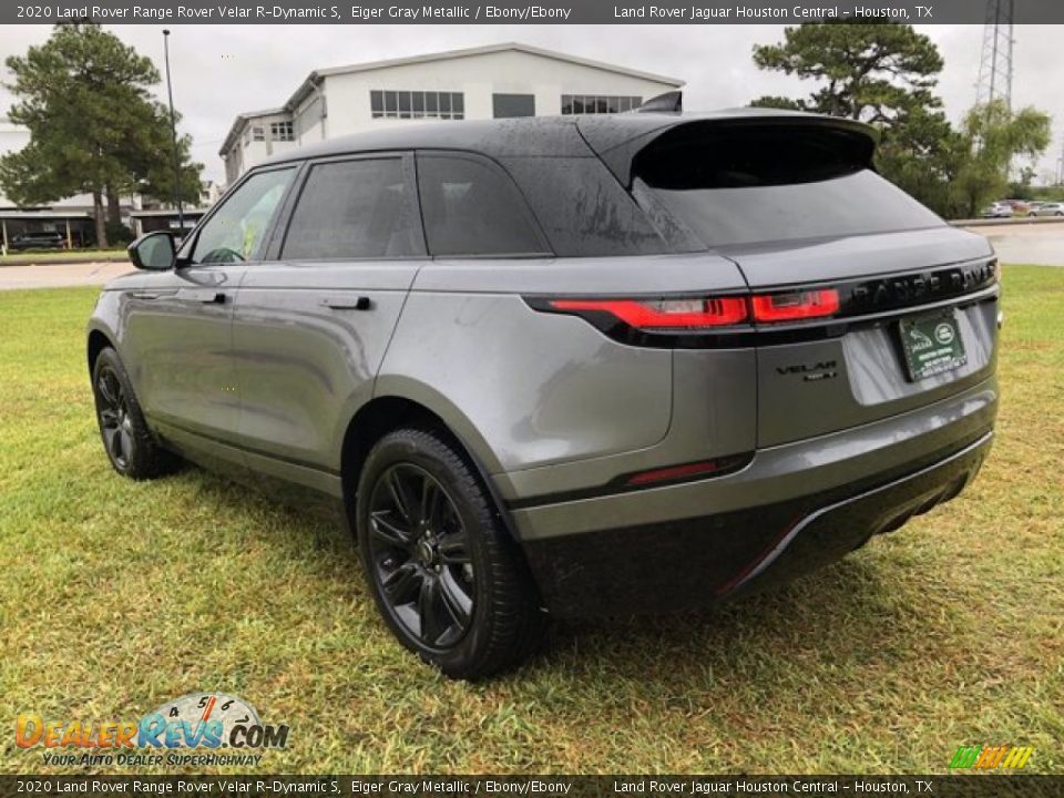 2020 Land Rover Range Rover Velar R-Dynamic S Eiger Gray Metallic / Ebony/Ebony Photo #10