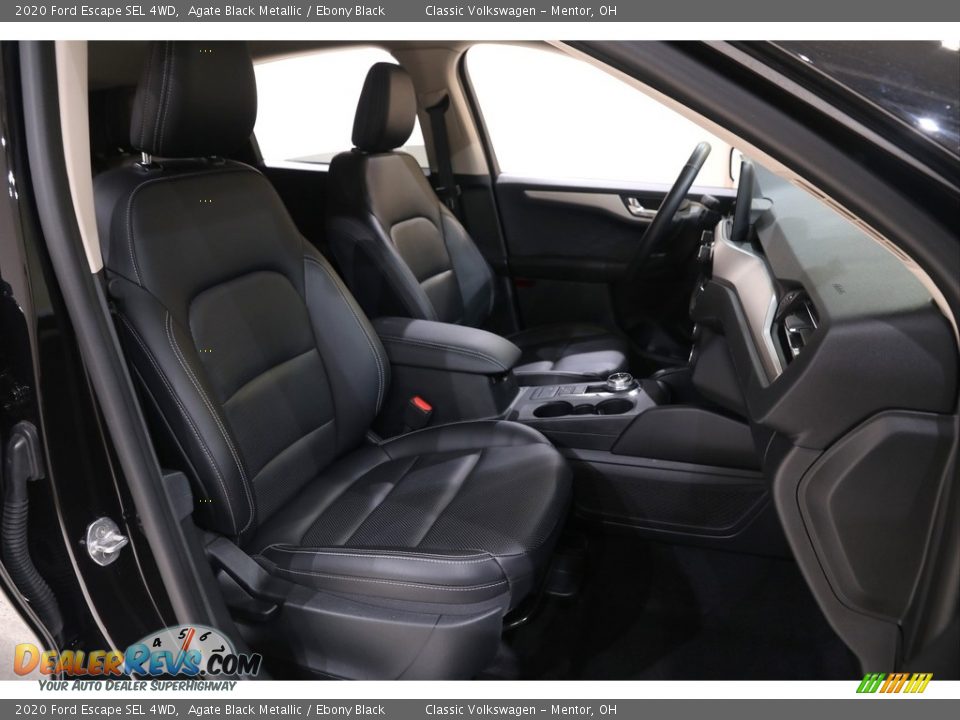 2020 Ford Escape SEL 4WD Agate Black Metallic / Ebony Black Photo #25