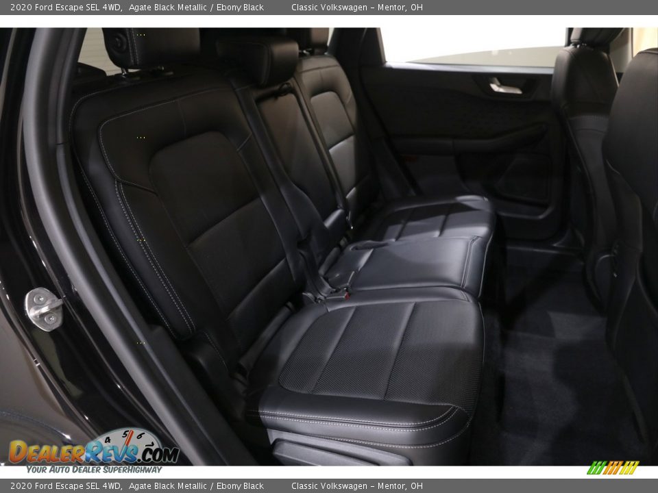 2020 Ford Escape SEL 4WD Agate Black Metallic / Ebony Black Photo #26