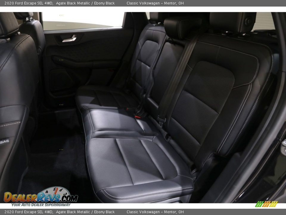 2020 Ford Escape SEL 4WD Agate Black Metallic / Ebony Black Photo #27