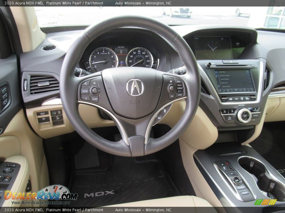 2020 Acura MDX FWD Platinum White Pearl / Parchment Photo #13