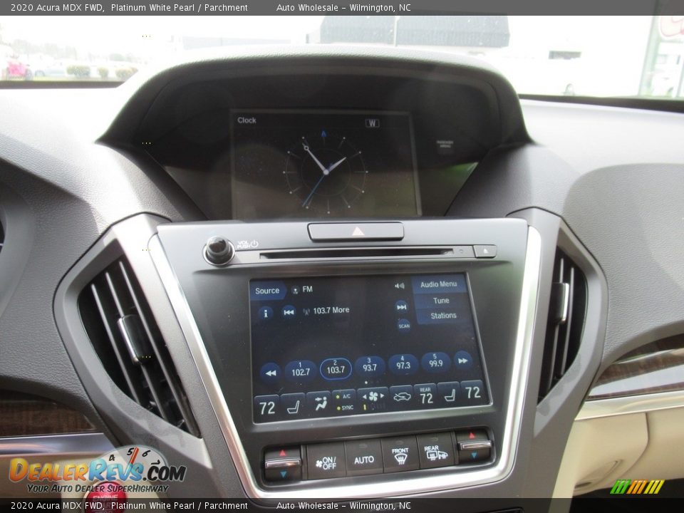 2020 Acura MDX FWD Platinum White Pearl / Parchment Photo #17