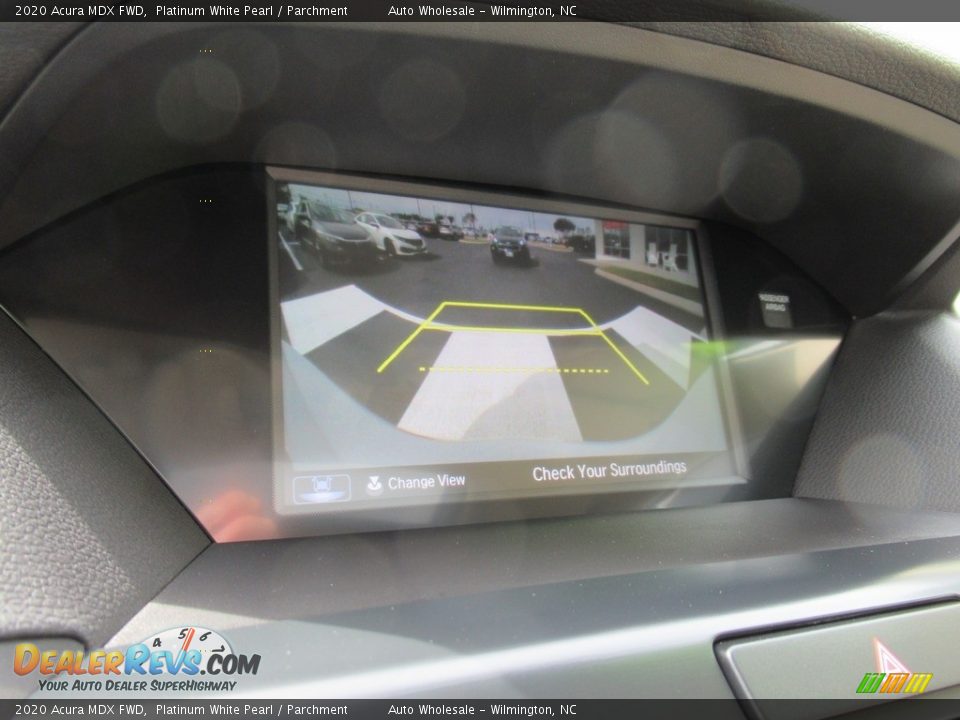 2020 Acura MDX FWD Platinum White Pearl / Parchment Photo #18