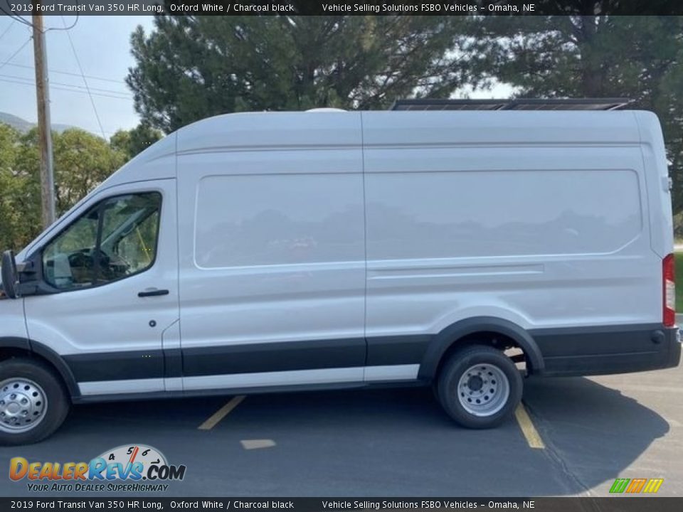 2019 Ford Transit Van 350 HR Long Oxford White / Charcoal black Photo #1