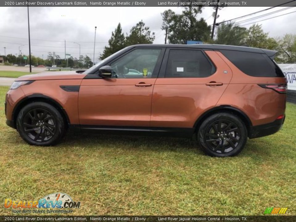 Namib Orange Metallic 2020 Land Rover Discovery Landmark Edition Photo #7
