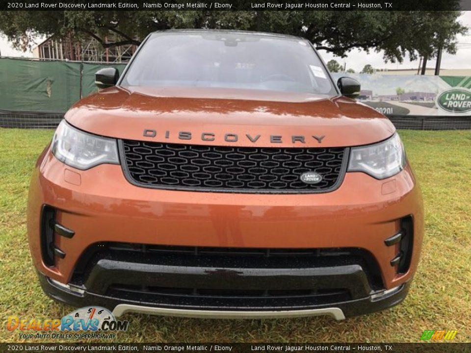 Namib Orange Metallic 2020 Land Rover Discovery Landmark Edition Photo #8