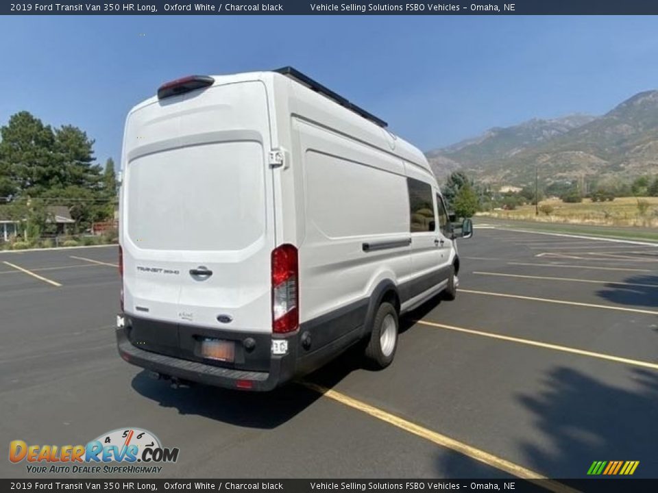 2019 Ford Transit Van 350 HR Long Oxford White / Charcoal black Photo #9