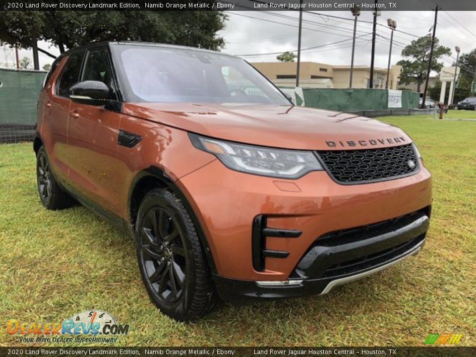 Namib Orange Metallic 2020 Land Rover Discovery Landmark Edition Photo #13