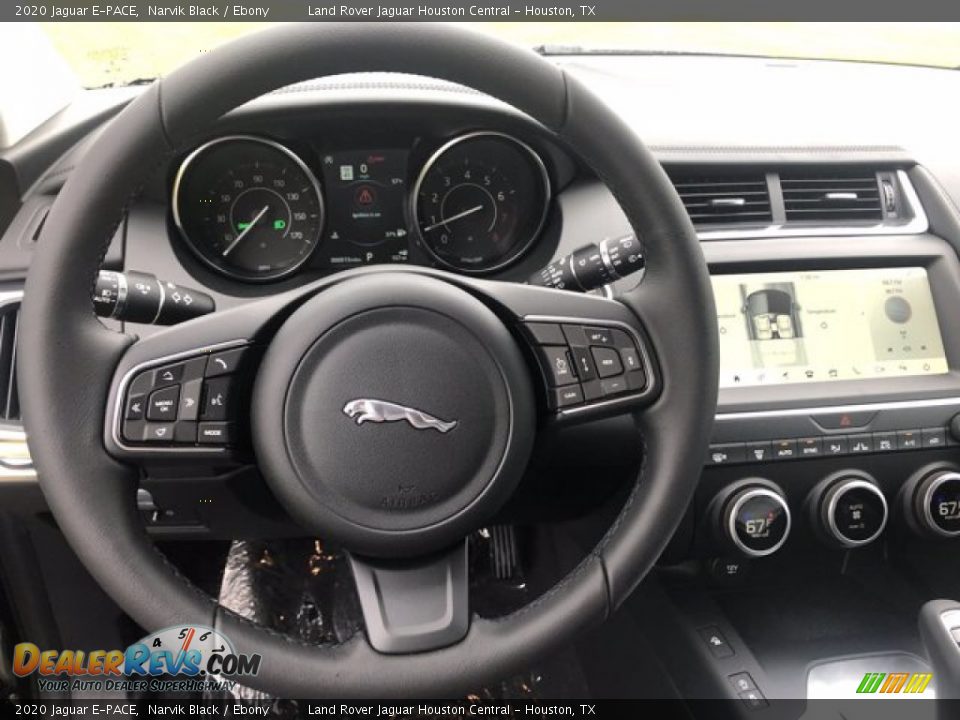 2020 Jaguar E-PACE  Steering Wheel Photo #17