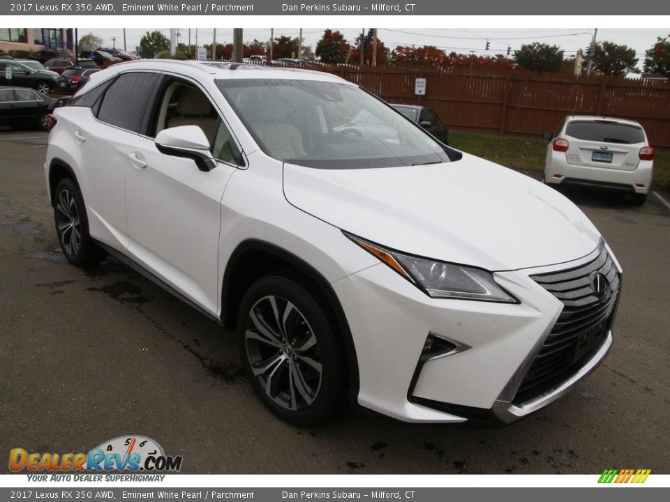 2017 Lexus RX 350 AWD Eminent White Pearl / Parchment Photo #3