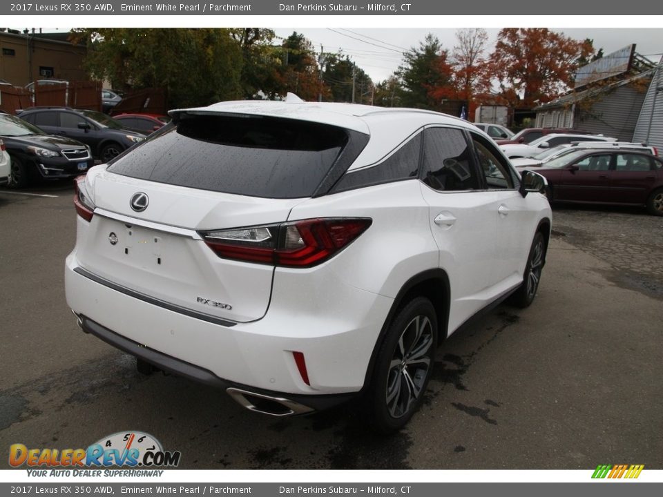 2017 Lexus RX 350 AWD Eminent White Pearl / Parchment Photo #5