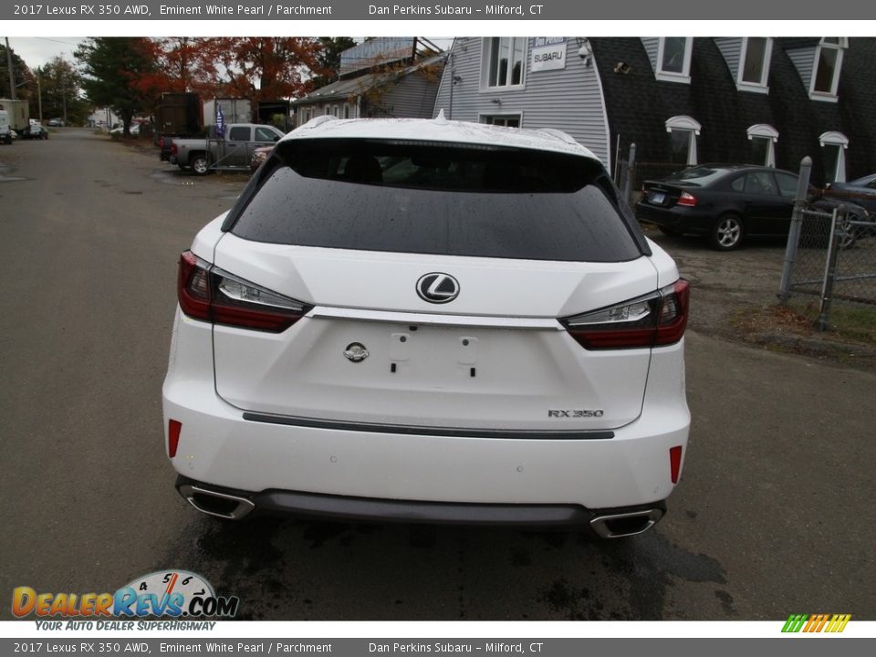 2017 Lexus RX 350 AWD Eminent White Pearl / Parchment Photo #6