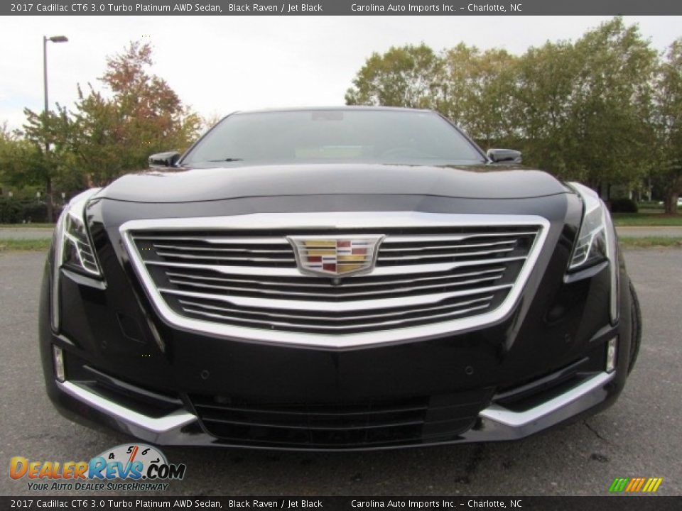 2017 Cadillac CT6 3.0 Turbo Platinum AWD Sedan Black Raven / Jet Black Photo #4