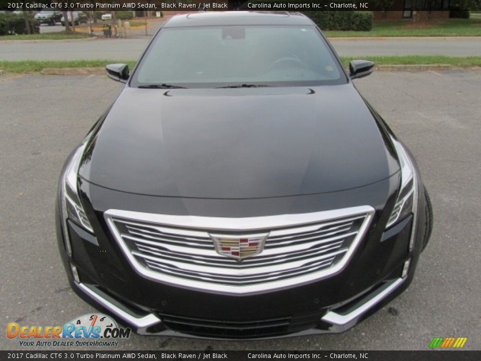 2017 Cadillac CT6 3.0 Turbo Platinum AWD Sedan Black Raven / Jet Black Photo #5