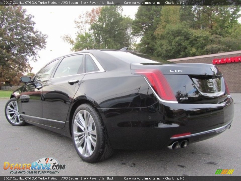 2017 Cadillac CT6 3.0 Turbo Platinum AWD Sedan Black Raven / Jet Black Photo #8