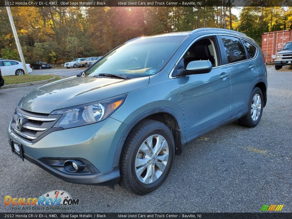 2012 Honda CR-V EX-L 4WD Opal Sage Metallic / Black Photo #1